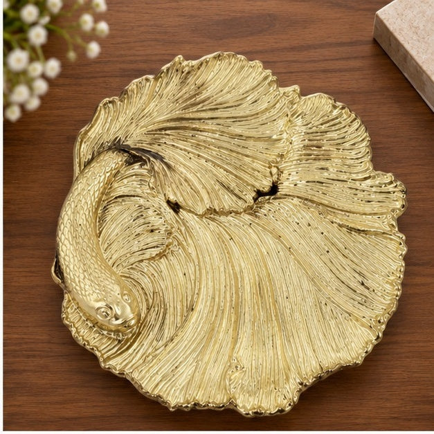 Betta Fish Decorative Metal Tray