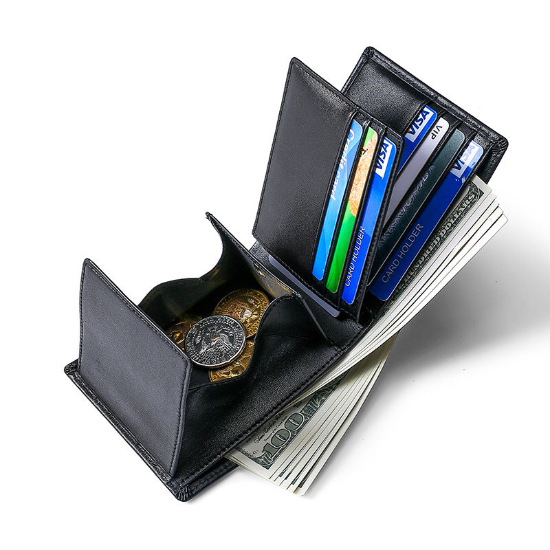 محفظة رجالية متعددة الوظائف بحماية RFID | Men's Multifunction RFID Wallet
