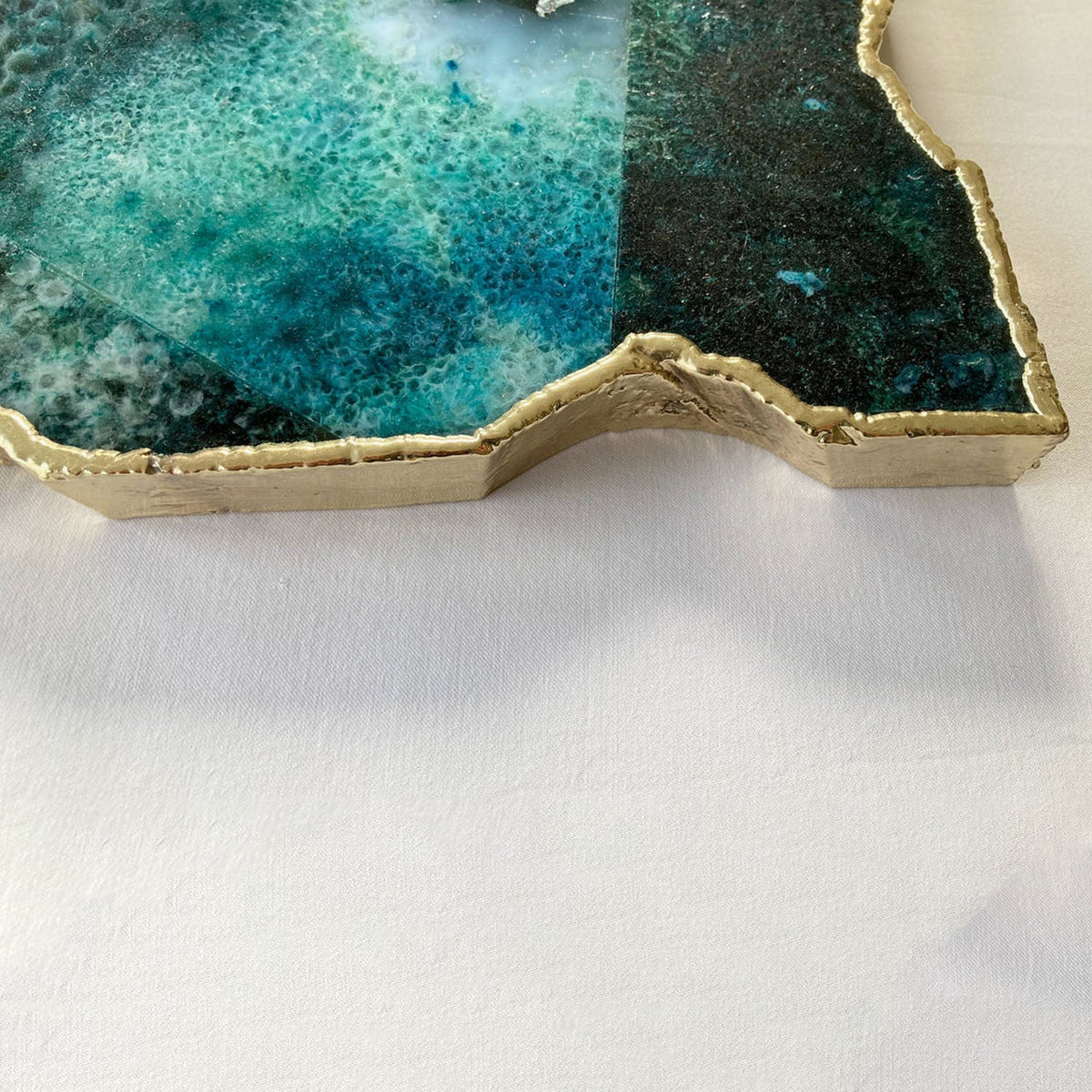 Composite Green Agate Cheese Board, 10 x 15 Inch, picture 3 of 6