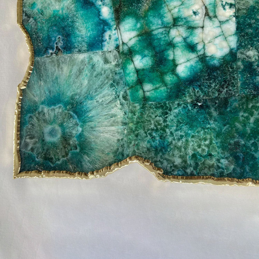 Composite Green Agate Cheese Board, 10 x 15 Inch-2