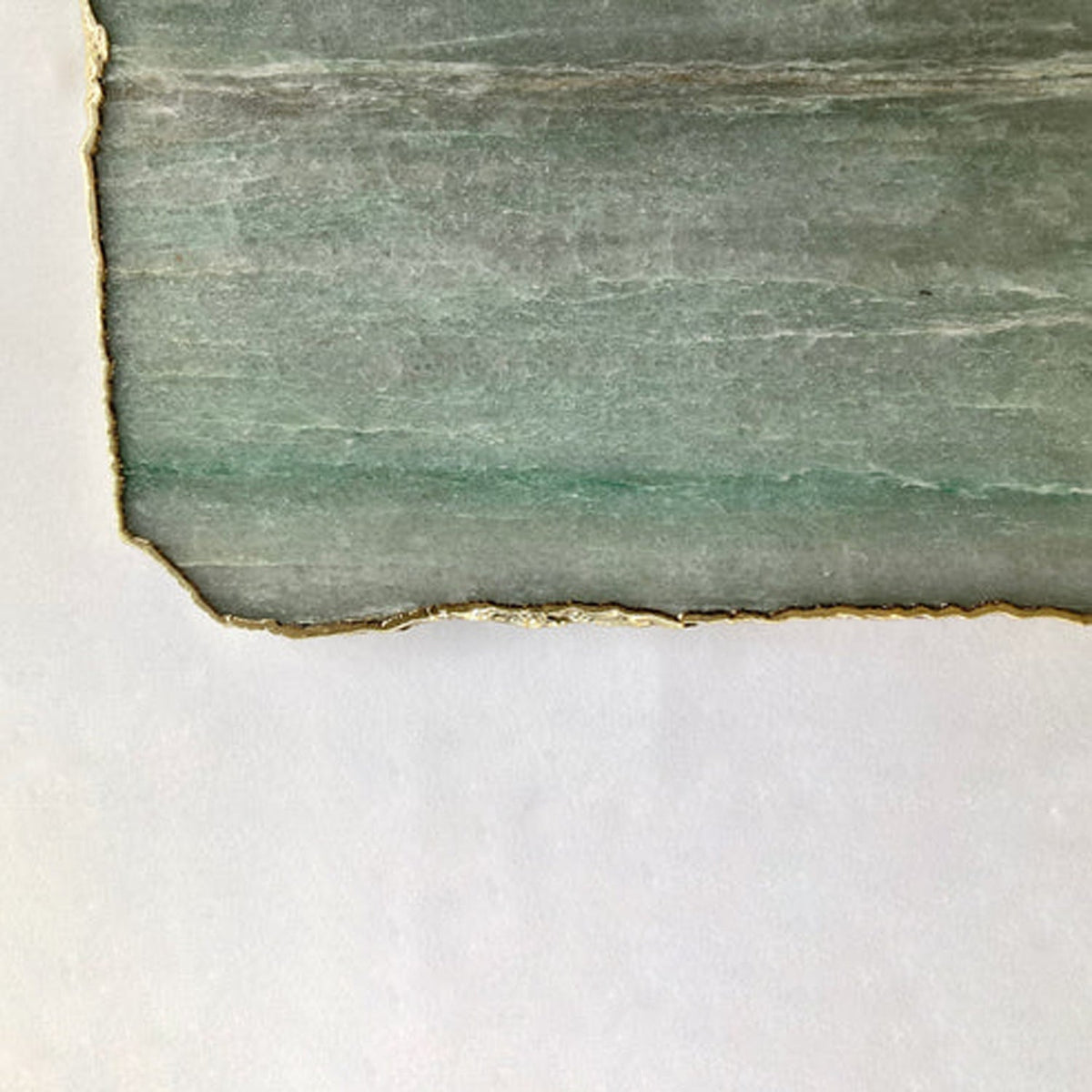 لوح أجبان من عقيق الأفينتورين الأخضر، 28 × 18 سم، الصورة 3 من 6