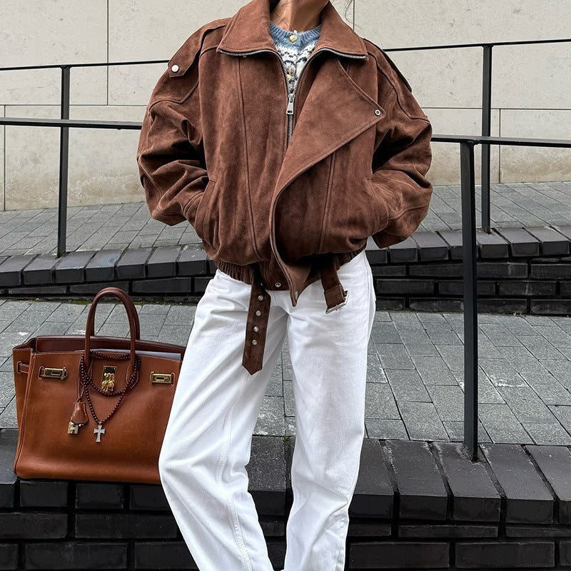 Short Loose Jacket Coat, picture 2 of 7