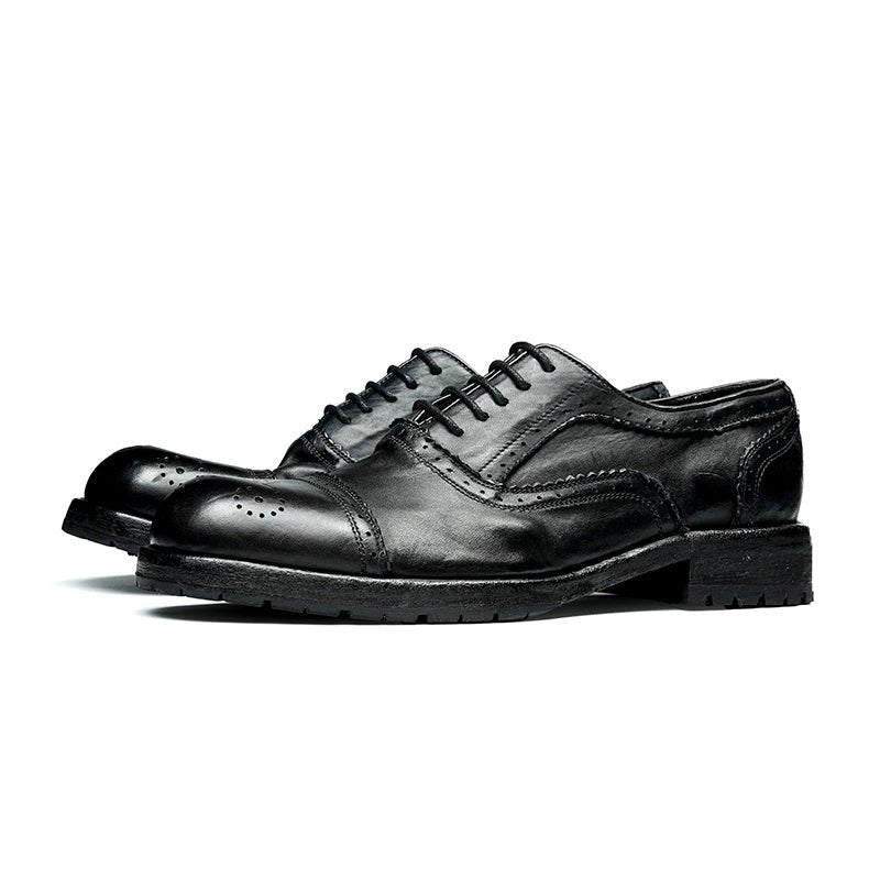Men’s Leather Brogue Oxford Shoes