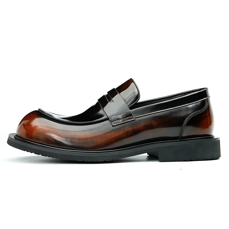 Men’s Glossy Calfskin Loafers