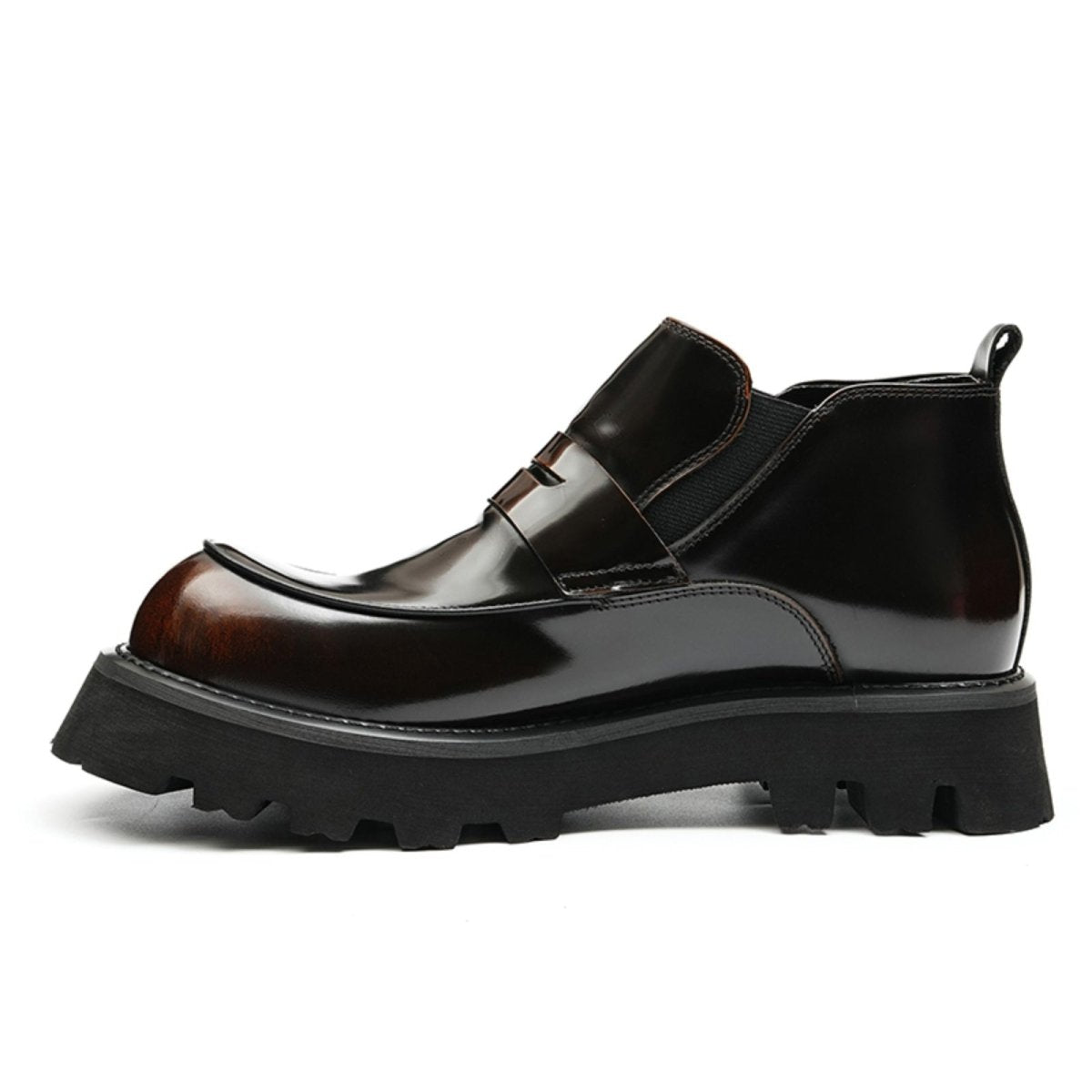 Men’s Glossy Calfskin Chelsea Boots, picture 4 of 8