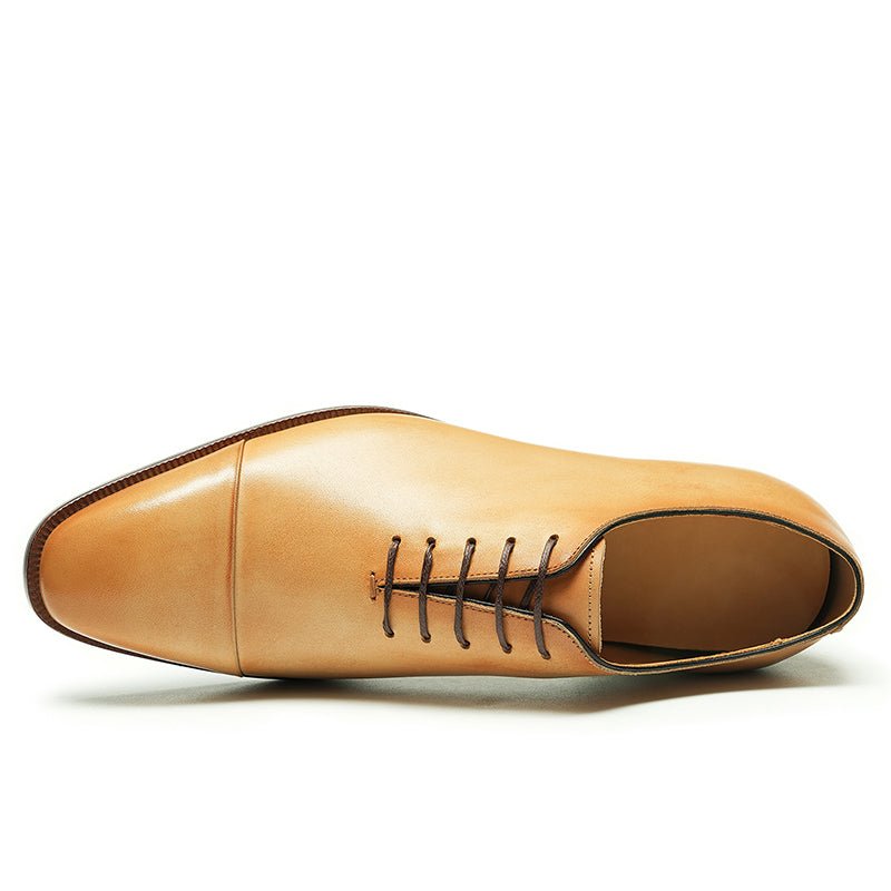 Men’s Calfskin Cap-Toe Oxford Shoes, picture 4 of 8