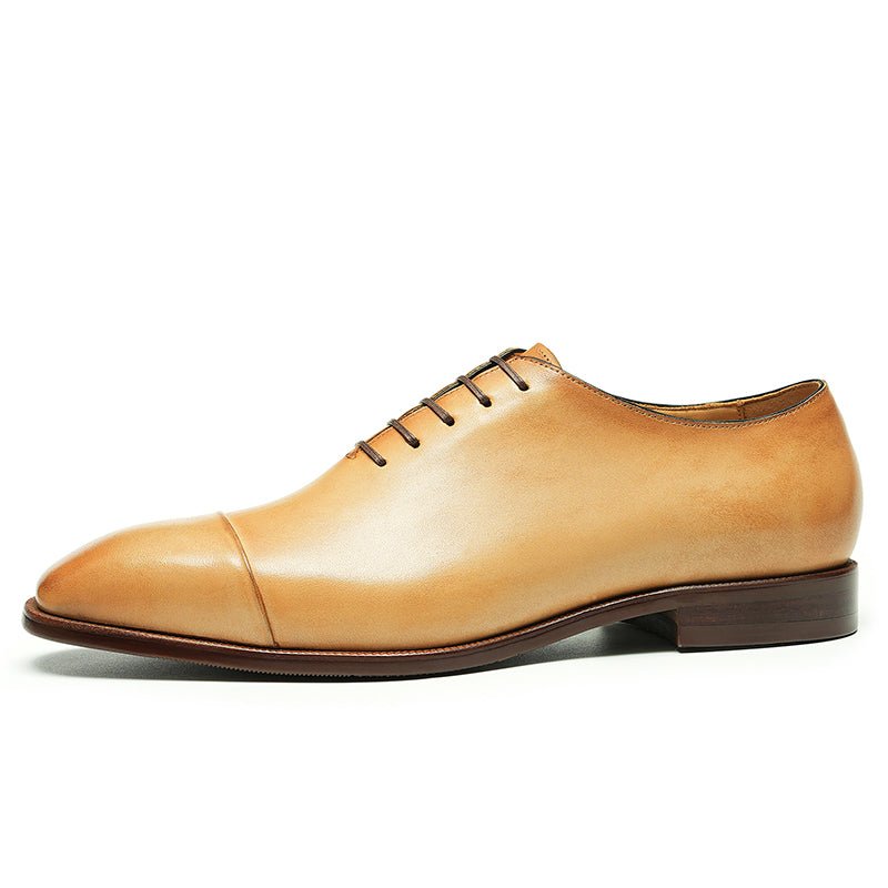 Men’s Calfskin Cap-Toe Oxford Shoes, picture 2 of 8