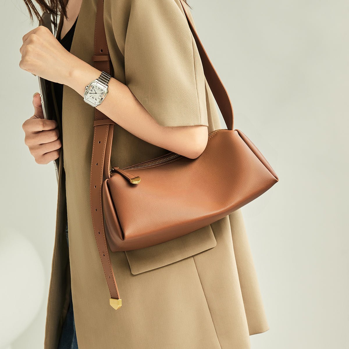 Minimalist Baguette Shoulder Bag, picture 6 of 6