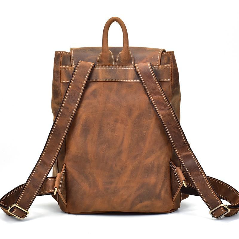 Hagen Vintage Leather Backpack, picture 3 of 8