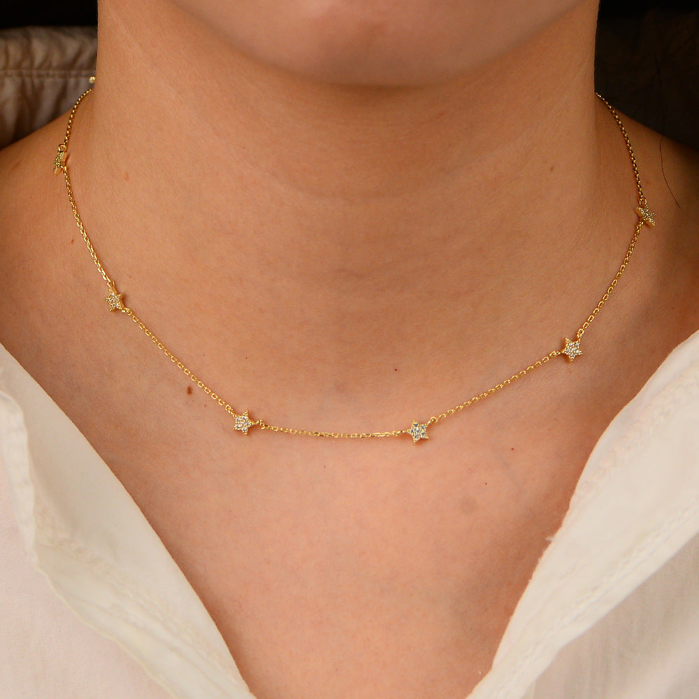 Star Station Chain Necklace, picture 6 of 8