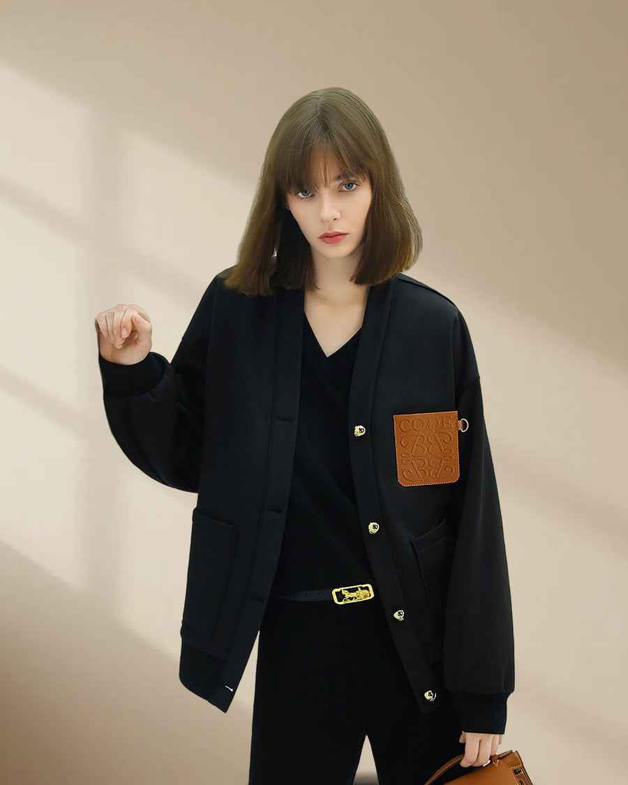 Flowy Button Down Black Cardigan
