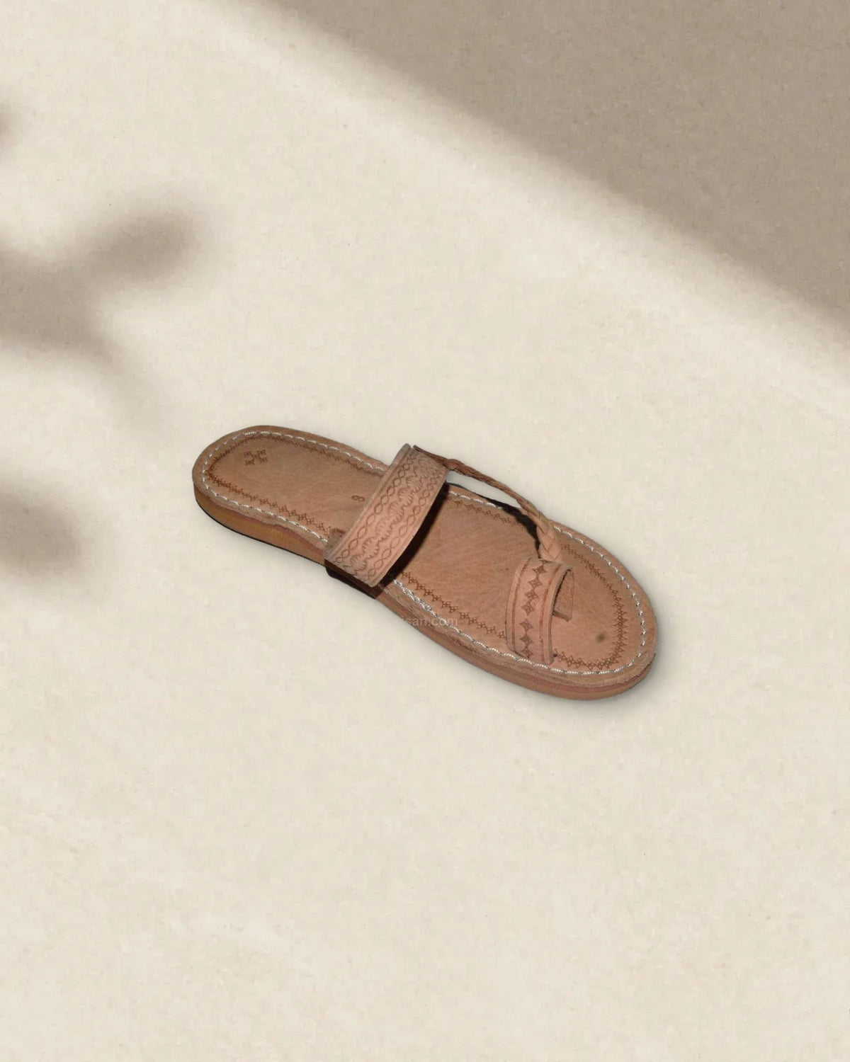 Hand-Stitched Leather Thong Sandals, picture 8 of 8