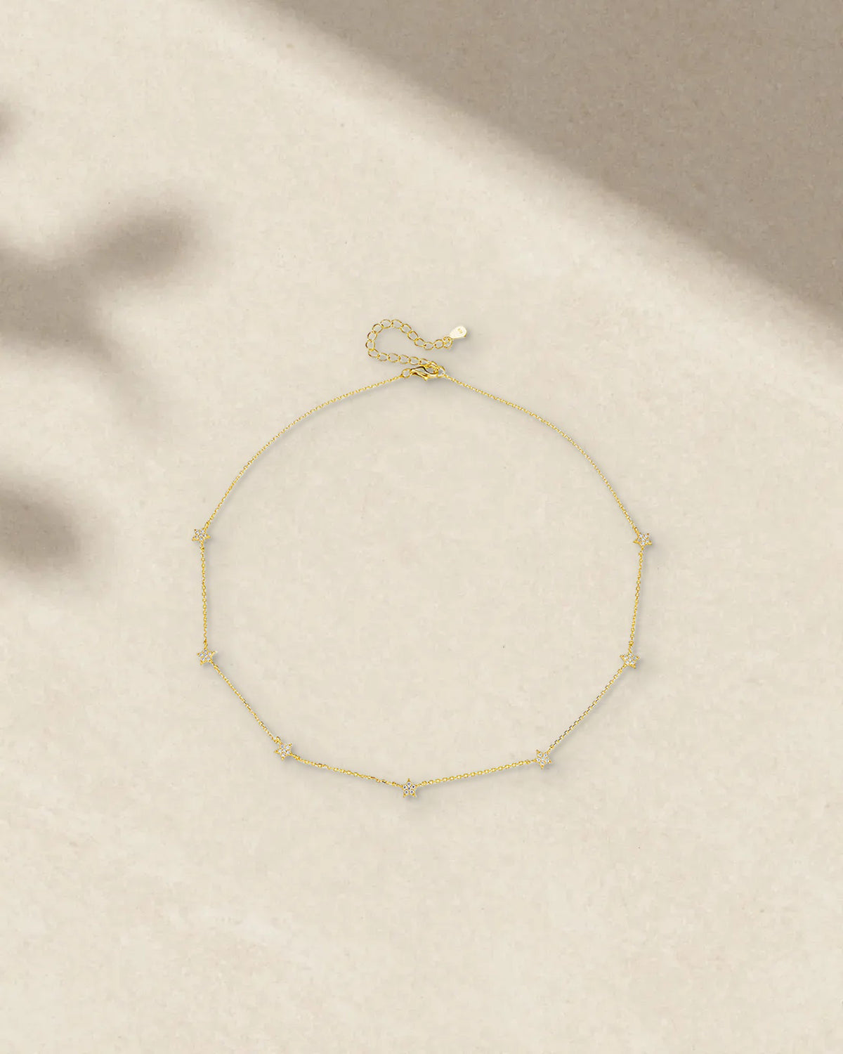 Star Station Chain Necklace in Gold, picture 1 of 8