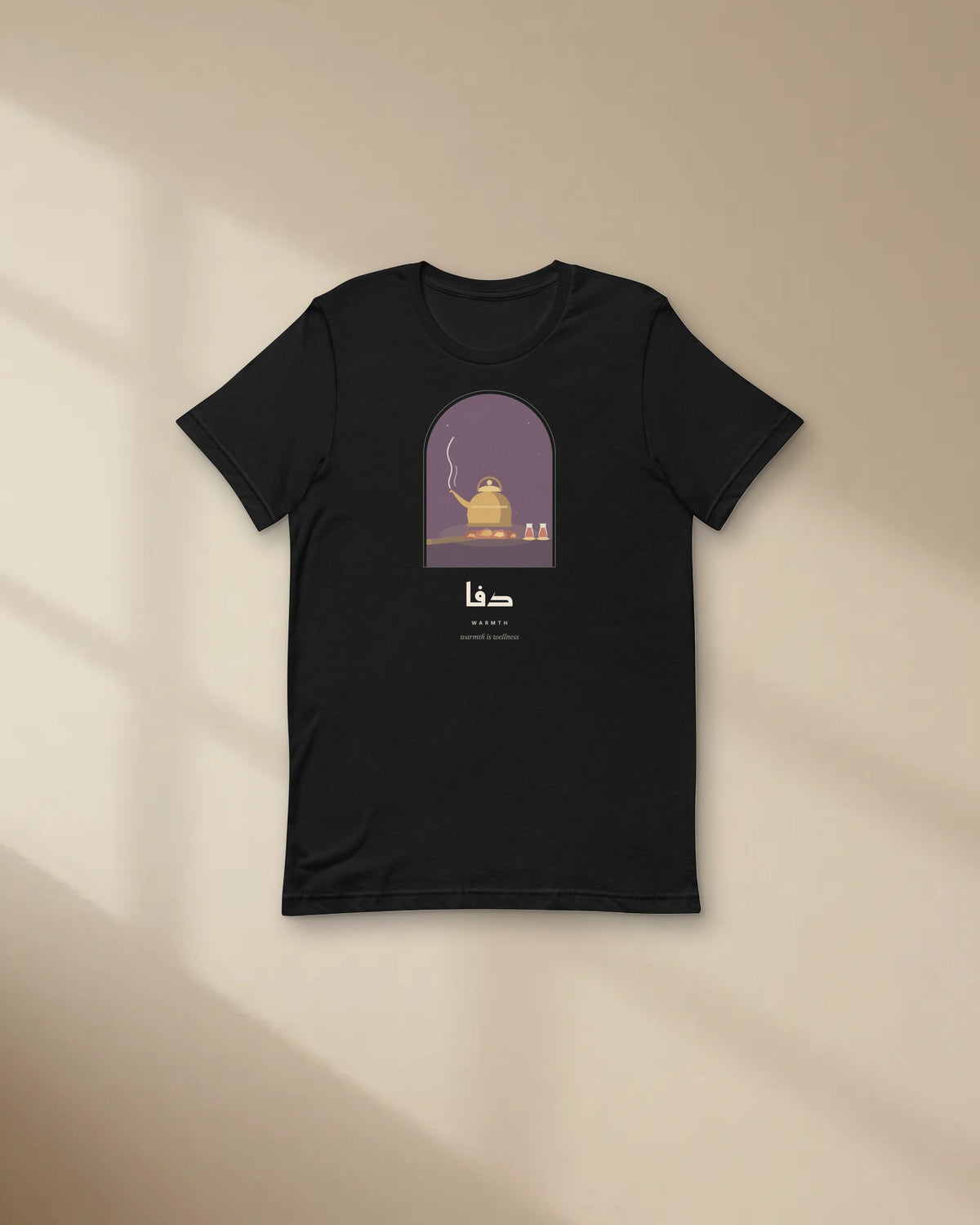 Warmth Tee in black, picture 1 of 4