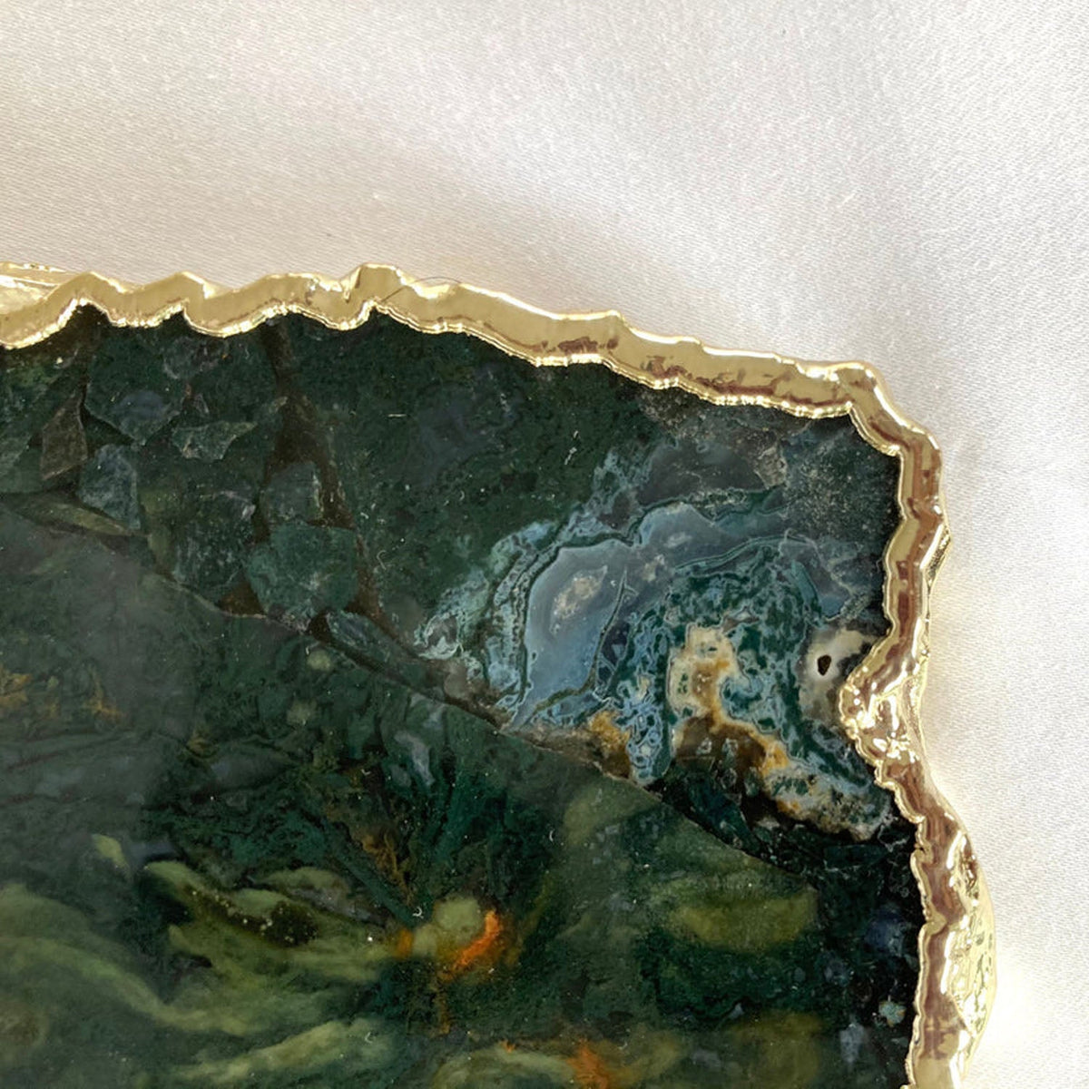لوح أجبان من العقيق الأخضر، 25 × 38 سم، الصورة 6 من 6