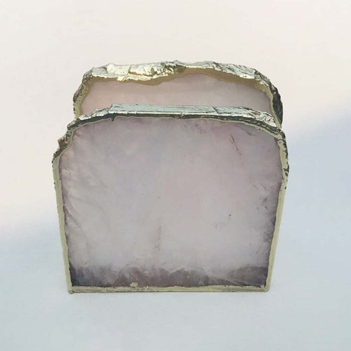 Rose Quartz Napkin Holder, picture 6 of 6