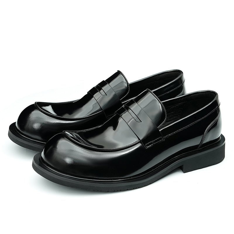 Men’s Glossy Calfskin Loafers, picture 5 of 8