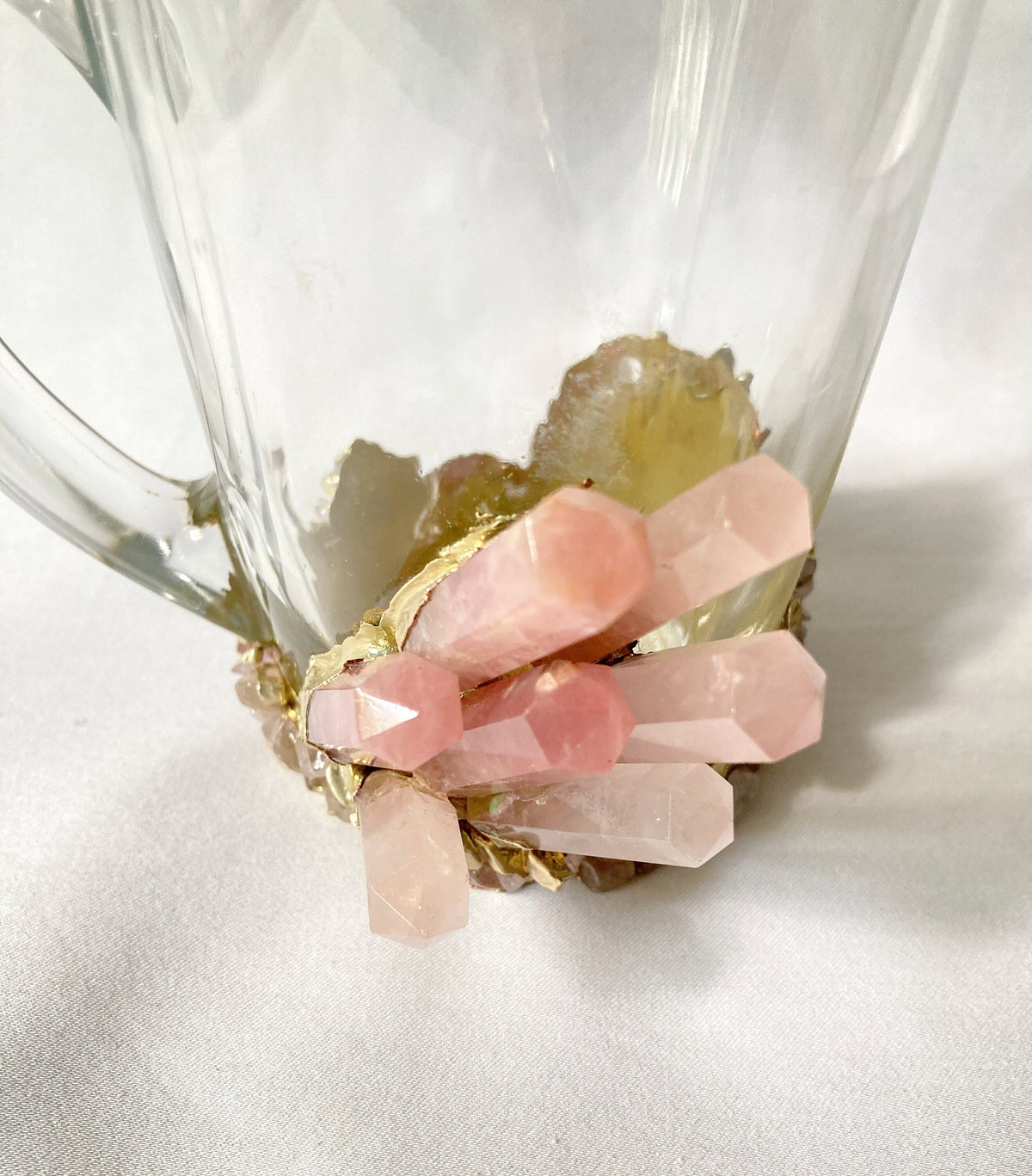 Rose Quartz Point Coffee and Tea Glass, 11 oz, picture 5 of 5