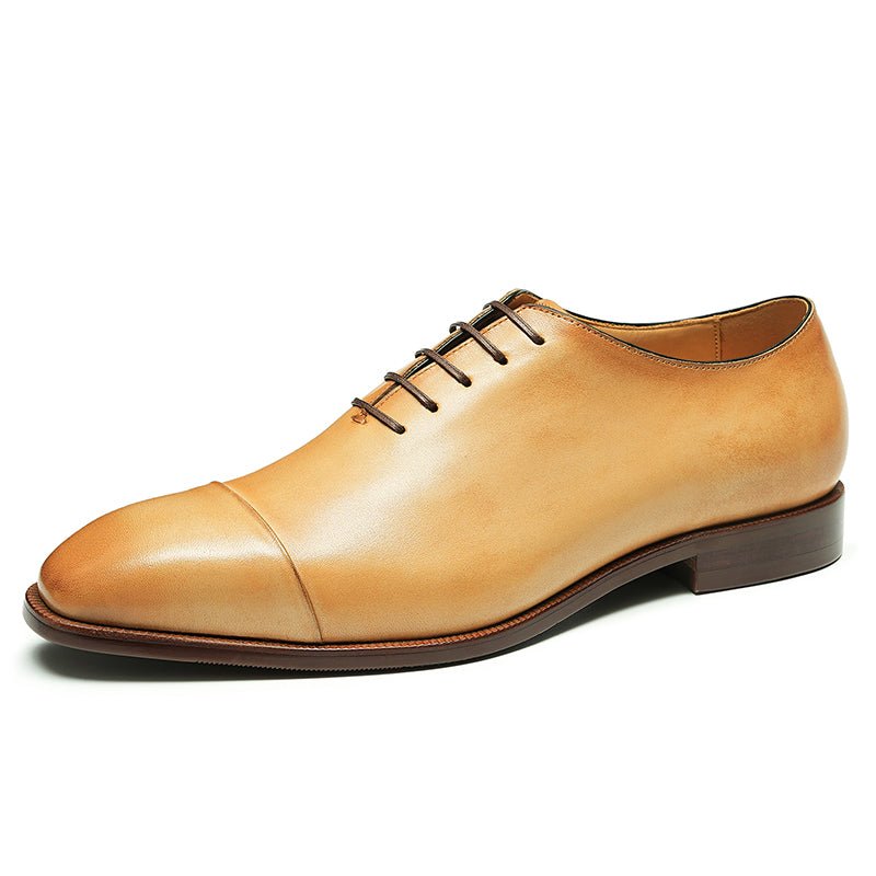 Men’s Calfskin Cap-Toe Oxford Shoes, picture 3 of 8