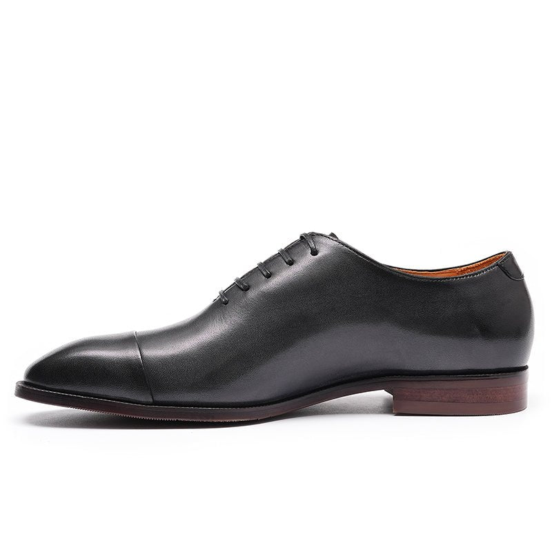Men’s Calfskin Cap-Toe Oxford Shoes, picture 7 of 8