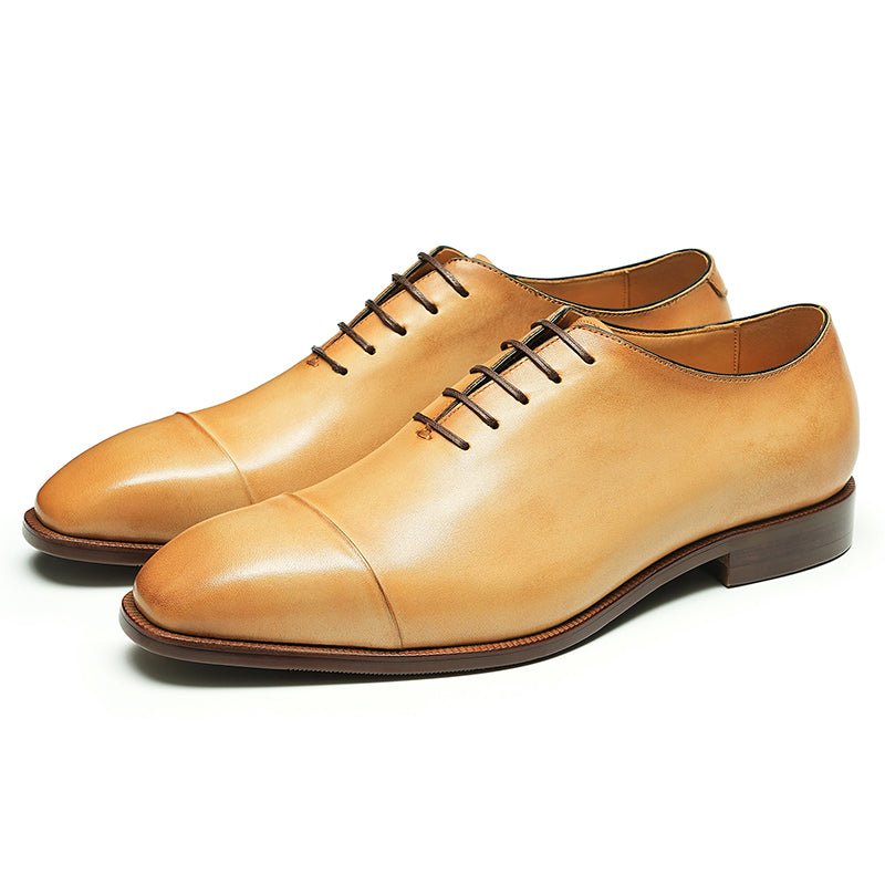 Men’s Calfskin Cap-Toe Oxford Shoes, picture 6 of 8