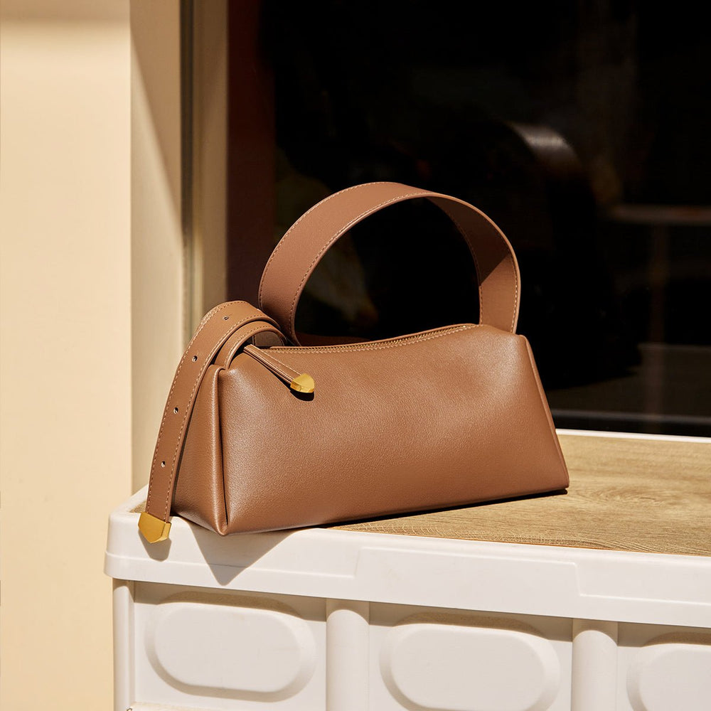 Minimalist Baguette Shoulder Bag