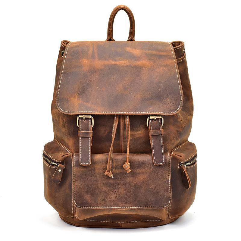 Hagen Vintage Leather Backpack