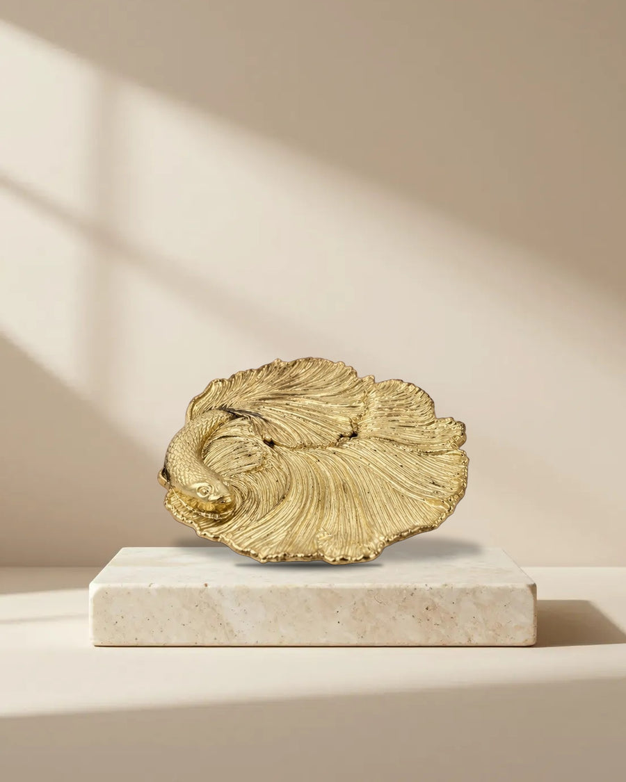 Betta Fish Decorative Metal Tray