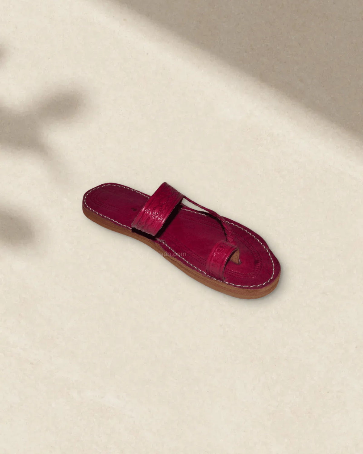 Hand-Stitched Leather Thong Sandals, picture 7 of 8