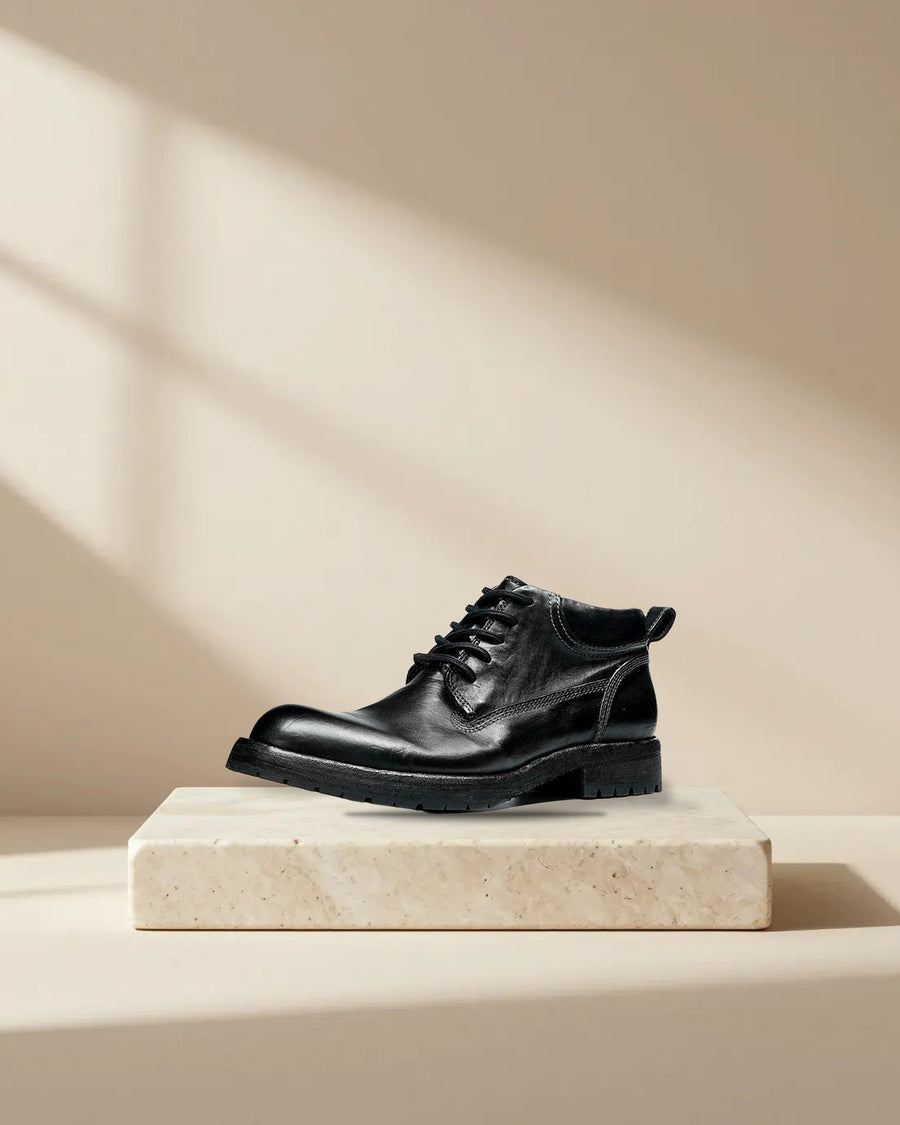 Men’s Legacy Goodyear-Welted Martin Boots in Black