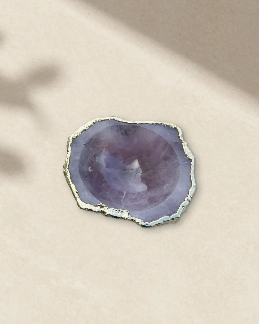 Rose Quartz Agate Trinket Bowl