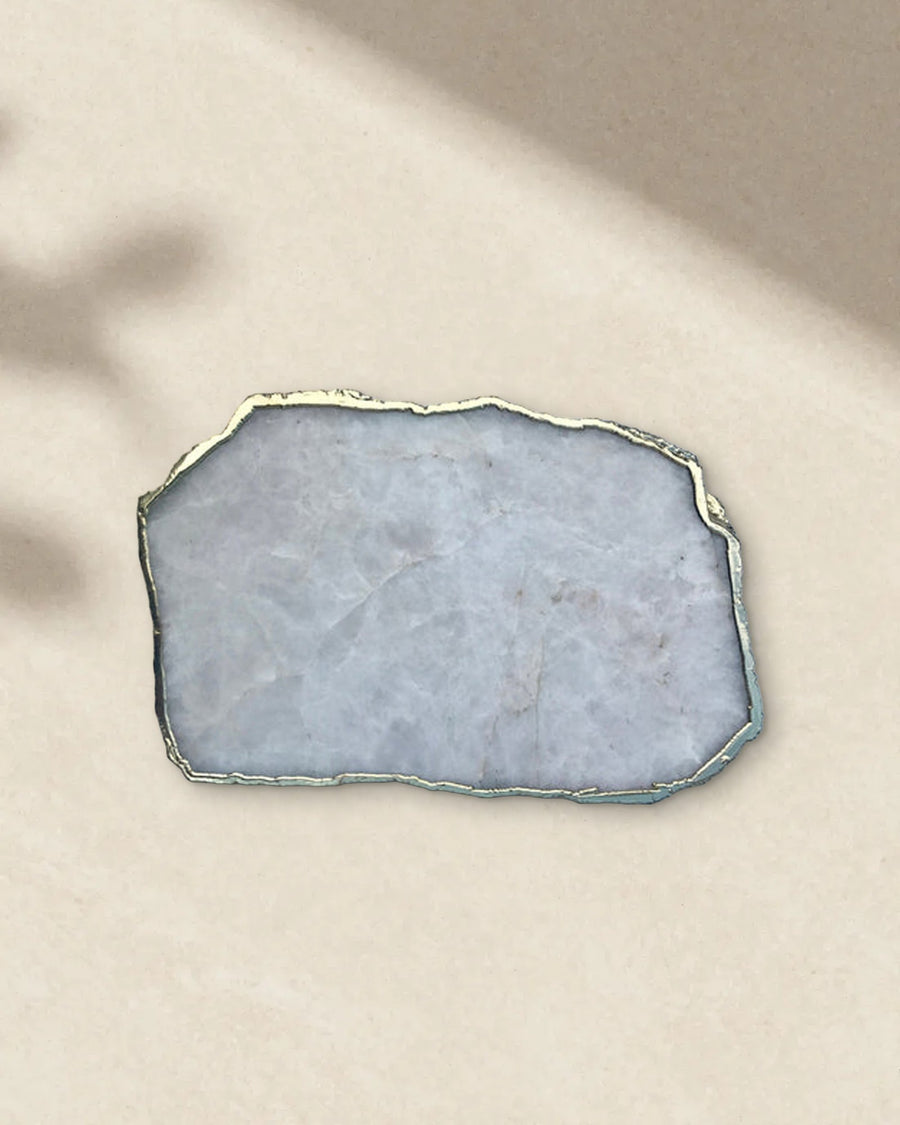 White Agate Cheese Board