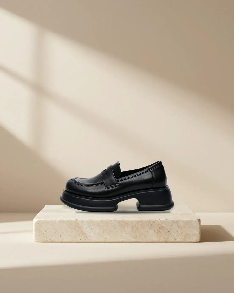 Women’s Platform Penny Loafers